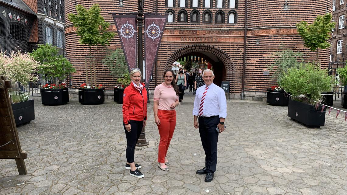 Claudia Leicht, Annabell Krämer und Christoph-Andreas Leicht 