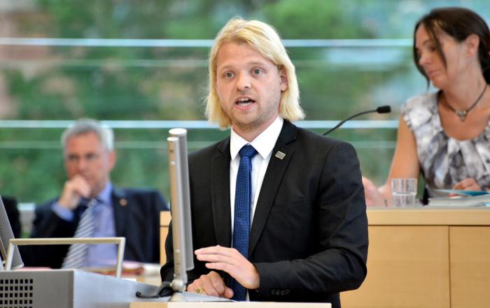 Dennys Bornhöft, Abgeordneter der FDP-Fraktion im Landtag Schleswig-Holstein und gesundheitspolitischer Sprecher