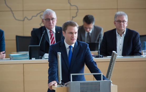 Dennys Bornhöft, Abgeordneter der FDP-Fraktion im Landtag Schleswig-Holstein